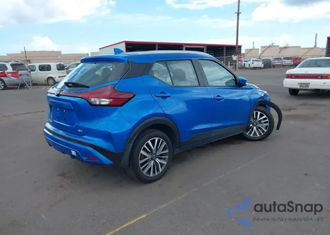 2022 Nissan Kicks Sv Xtronic Cvt z USA, uszkodzony, nr VIN 3N1CP5CV1NL475750